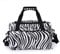 Dioche Borsa per attrezzi da parrucchiere, borsa a righe zebrate, 35 x 20 x 24 cm