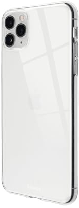 Artwizz NoCase Handyhülle geeignet für iPhone 12 PRO MAX - Ultra Dünne, Elastische TPU Schutzhülle - Transparent