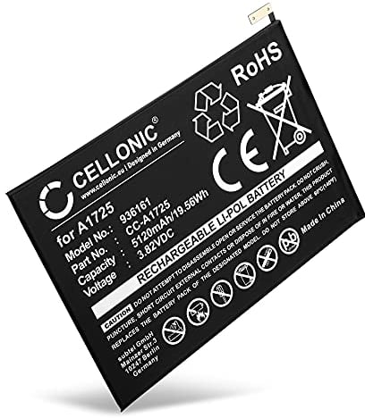 CELLONIC, Batterie pour Tablette Compatible avec Apple iPad Mini 5 (2019) - A2124, 5 - A2133 (3.82V, 5120mAh)