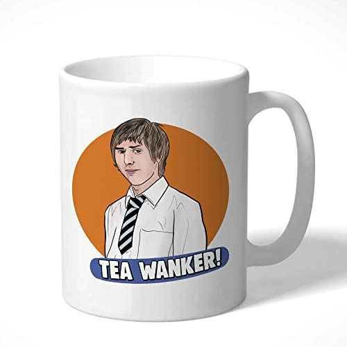 Jay Inbetweeners Mug - Tea Wankers, Funny Gift for TV Fans, Office Banter, or Birthdays