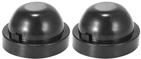 X AUTOHAUX 2 Stück Auto Gummi Gehäusedichtungskappen Scheinwerfer Staubschutzkappen 100mm