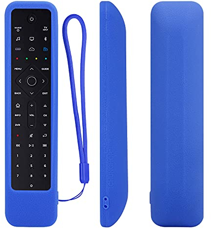 Housse Coque en Silicone pour Bose Soundbar 500 700 Télécommande Antidérapant Antichoc Lavable Étui de Protection pour Bose Soundbar 500 700 Télécommande (Bleu)