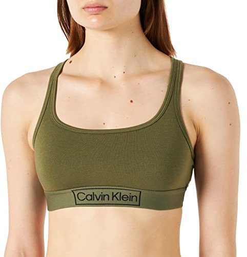 Calvin Klein - Women's Bra - Unlined Bralette - Everyday Comfort - Pull On - Womens Bra - Underwear for Women - Napa - XS