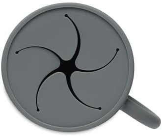 Jollein 708-007-00094 Snackbecher Silikon grau