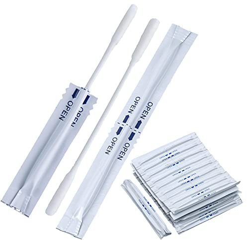 100 Pcs Cleaning Sticks for IQOS Wet Alcohol Double Head Cotton Buds Oil Residues Cleaning Pads Swabs for IQOS 2.4 and 2.4 Plus for IQOS 3.0 Duo/Lil/LTN/HEETS/GLO Heater