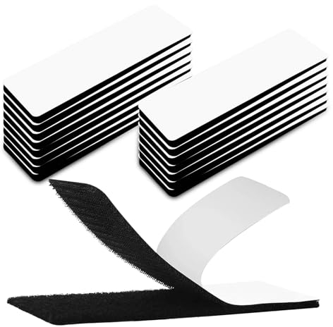 Ghazpmuk 16 Pezzi Biadesivo Extra Forte, 3cm x 10 cm Pad Biadesivo, Pads Biadesivi Extraforti, Pads Nastro Biadesivo Schiuma, Feltro Adesivo Forte Biadesivo, per Pareti, Plastica, Vetri, Metalli
