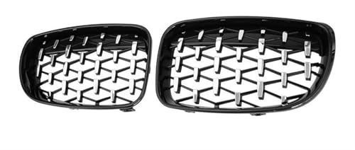 SKINII Kühlergrill Für 1er E81 E82 E87 E88 128I 130I 135I 2007-2011 Autogrill Front Nierengrill Stoßstange Renngrill Frontgrill