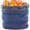 BARFULKER Winter Halsschlauch Herren Damen Warm Gefüttert Schal - Schlauchschal Halswärmer Gesichtsschal Fleece Loop Schal Winddichte Gesichtsmaske,Blau