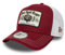 New Era NE Vintage Trucker Adjustable Cap NE Logo Rot Weiß, Size:OneSize