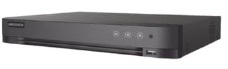 Hikvision DVR 16 Kanäle Turbo + 8 IP-Kanäle / 5 Megapixel Lite - 3K Lite/Zwei-Wege-Audio über Coaxitron/Gesichtserkennung/ACUSENSE / 1 Festplattenschacht / Videoausgang in Full HD
