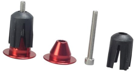 BRIGHTFUFU Fahrrad Lenkerstopfen Für 18 Durchmesser Grip End Cap Für Mountainbike Und Rennrad Ideal Für Verbesserten Komfort Und