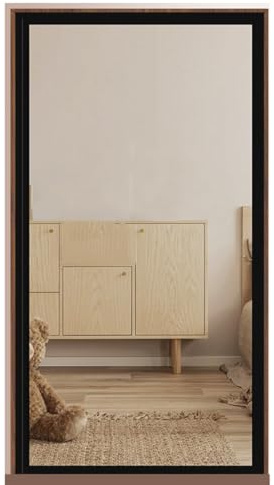 Magnetischer Türvorhang mit Magneten, maßgeschneidertes Fliegengitter für Schlafzimmer, Balkon, Gartentür, Schutznetz (90 x 210 cm, Schwarz)