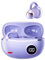 IOIUSKKU Auriculares inalámbricos Bluetooth Profesionales Resistentes al Agua para Actividades al Aire Libre, con Clip para la Oreja ABS de Larga duración y batería, morados