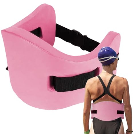 Swim Belt, Flotation Safety Strap, 24,02 x 8,46 x 0,98 tum justerbar vattentränare, lätt stödutrustning för ungdomar eller vuxna i simning lektioner fitness pool övningsaktiviteter