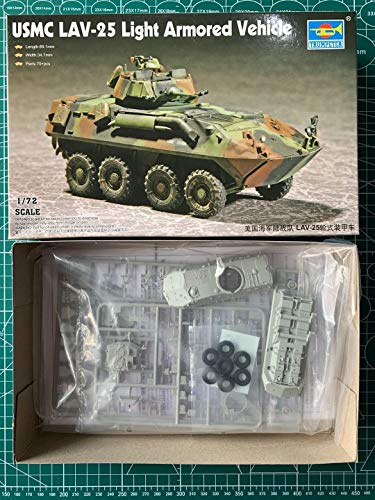 Trumpeter 07268 Modellbausatz USMC LAV-25 (8X8) Light Armored Vehicle, Verschieden