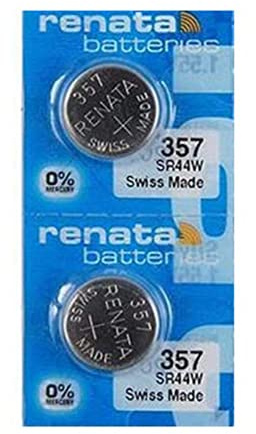 Renata Uhrenbatterien #357, 2 Stück