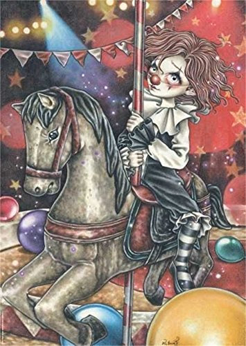 KV&H Verlag Heye 29397 - Standardpuzzles 1000 Teile Misty Circus Carousel, Victoria Francés
