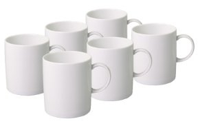 Thomas Sunny Day Weiss Kaffeebecher-Set 6tlg.