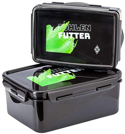 Borussia Mönchengladbach Brotdose 2er-Set “Fohlenfutter” | Offizieller Fanartikel Fohlenshop | Lunchbox für Kinder Snackbox mit Klippverschluss in den Vereinsfarben des VfL