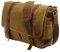 Neuleben Wasserdicht Kameratasche für DSLR Umhängetasche Vintage Groß Fototasche Canvas Leder Camera Bag Aktentasche (Braun)