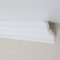 PROVISTON | Stuckleiste | Polystyrol | 60 x 65 x 2000 mm | Weiß | Deckenleiste | Überstreichbar | Einfache Montage | Hochwertig | Stabil und Leicht | 10 Meter