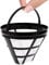 Filtre à Café Réutilisable, 1/2/3/5 Pièces Filtre Café Permanent, Filtres à Café de Style Cône Taille 4 pour 8 à 12 Tasses, va au lave-vaisselle, Filtre Permanent pour Camping Voyage Bureau Domicile