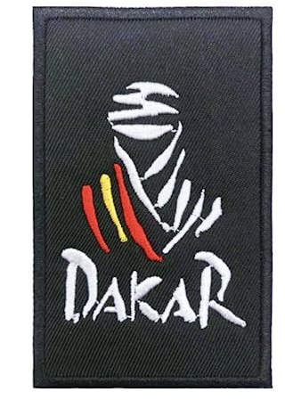 Dakar Rally Raid Off-Road Spain 8,0 cm Aufbügler für Kleidung