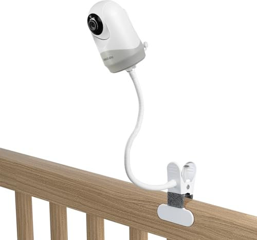 HOLACA Support de Moniteur pour bébé pour HelloBaby HB40 / HB65 / HB66 / HB6339 / HB6336 / HB6351 / HB6550 et Blemil Baby Monitor BL9046 / BL9052 / BL9064, pour Caméras de Surveillance vis 1/4″