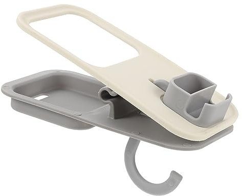 Beatifufu Desk Cup Holder Clamp for Table Clip Holder for Mugs Bottles and Drinks Space-saving Design Easy Installation for Desks and Tables