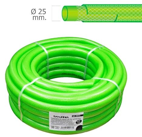Manguera latflex reforzado ø 25 mm. - 1 rollo 25 metros manguera jardin, manguera riego, manguera reforzada,