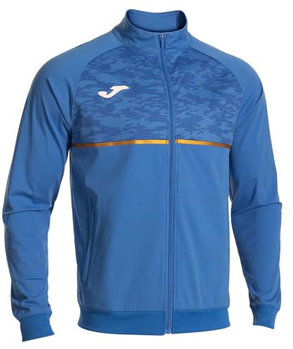 Joma Herren-Sportjacke mit langen Ärmeln, XS-3XL, atmungsaktiv, mit Seitentaschen, ideal zum Laufen und Trainieren, Record III