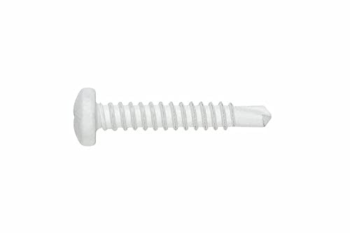 Index abr3513ble – Schraube Spitze Spiralbohrer DIN 7504-n Phillips Weiß lackiert 3,5 x 13