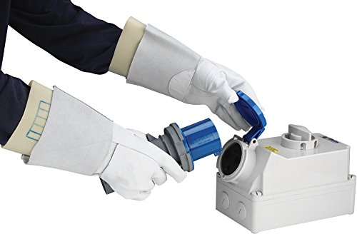 Elektriker Handschuh, weiß 9