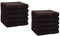 Betz 10 Stück Seiftücher Seiftuch Seiflappen Set Premium 100% Baumwolle Seiflappen Set Größe 30 x 30 cm (Dunkelbraun)