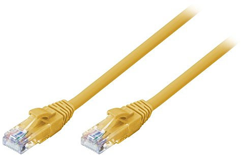 LINDY Cable de Red U/UTP Cat.6 de 0,5 m, Amarillo