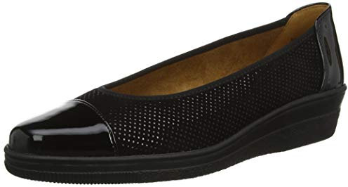 Gabor Women's Comfort Basic Derbys, Black (Schwarz 87), 4 UK