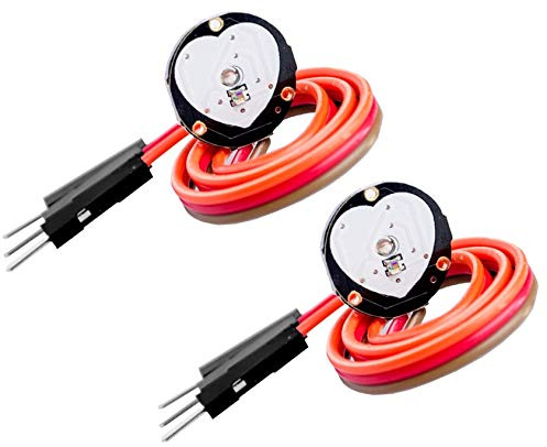 2pcs Pulsesensor Heart Rate Pulse Sensor Module | 2 Stück Pulsesensor Herzfrequenz-Pulssensor-Modul