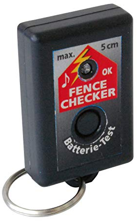 Weidezaun, Elektrozaun Schnell-Tester Fence Checker: Ist Strom auf dem Zaun? ideal für Angler, Wanderer, Jugendliche, Reitschüler - klein und handlich