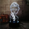 3D LED Veilleuse Mignon Fille Cadeau Elsa Veilleuse Neige Reine Lampe De Chevet Table Lampara Tactile Changer Chambre Nouvel An Cadeau