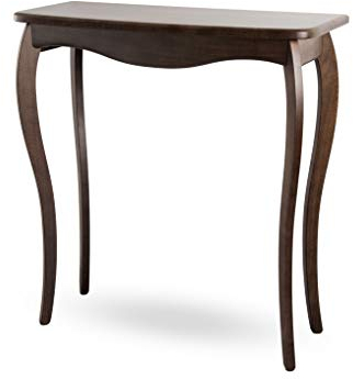 bixard™ | Konsolentisch Flurtisch aus Massivholz - Nussbaum Dunkel