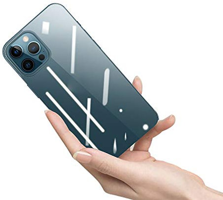 Protecteur d'écran en verre de protection arrière à film trempé arrière pour iPhone 12 (For iPhone 12 (6.1))