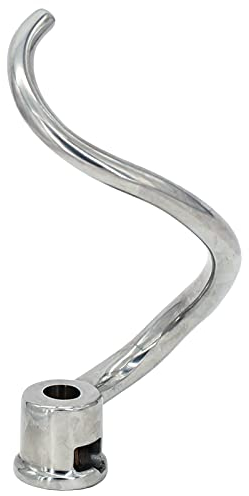 ELSOON 7 Quart Stainless Steel Dough Hook Replacement for KitchenAid KSM7990 KSM7581 Stand Mixer