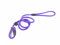 Gifts UK® Dog Puppy Training Slip Rope Dog Lead 1cm Strong Nylon Training Walking Leash (Purple)
