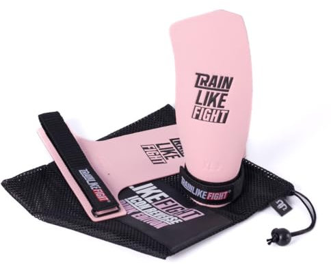 TRAINLIKEFIGHT Icon Reverse 0H - Calzettoni per Cross Training, calistenia, Esercizi regntici, protezione per le tue mani - Icon Reverse Pink - XL