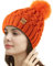 REDESS Damen Winter Pompom Beanie Mütze Fleece gefütterte warme Mützen, Dicke, lässige Schneestrickmütze für Damen