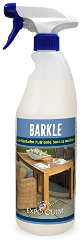 Aceite RESTAURADOR de MADERA deteriorada de LARGA DURACIÓN BARKLE (750 ml) — Incoloro