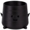 PlantMe Blumentopf Smira Smiles (6cm, schwarz)