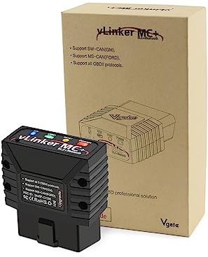 Vgate vLinker MC+ Mini Bluetooth OBD II Scanner Adapter Car Diagnostic Scan Tool and Code Reader for iOS, Android and Windows Mobile Devices