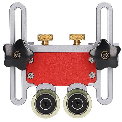 Scie à Table Réglable en Appuyant sur Le Rouleau de de Roulement de Roue en Alliage D'aluminium pour Le Travail du Bois