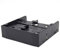 Soporte de montaje para computadora de 2.5/3.5 HDD/SSD a 5.25 de disco duro de 5.25 pulgadas, bahía de unidad de disco duro de 19 × 16 × 5 2.5 3.5 HDD SSD a 5.25 Bahía de unidad de disquete Soporte de